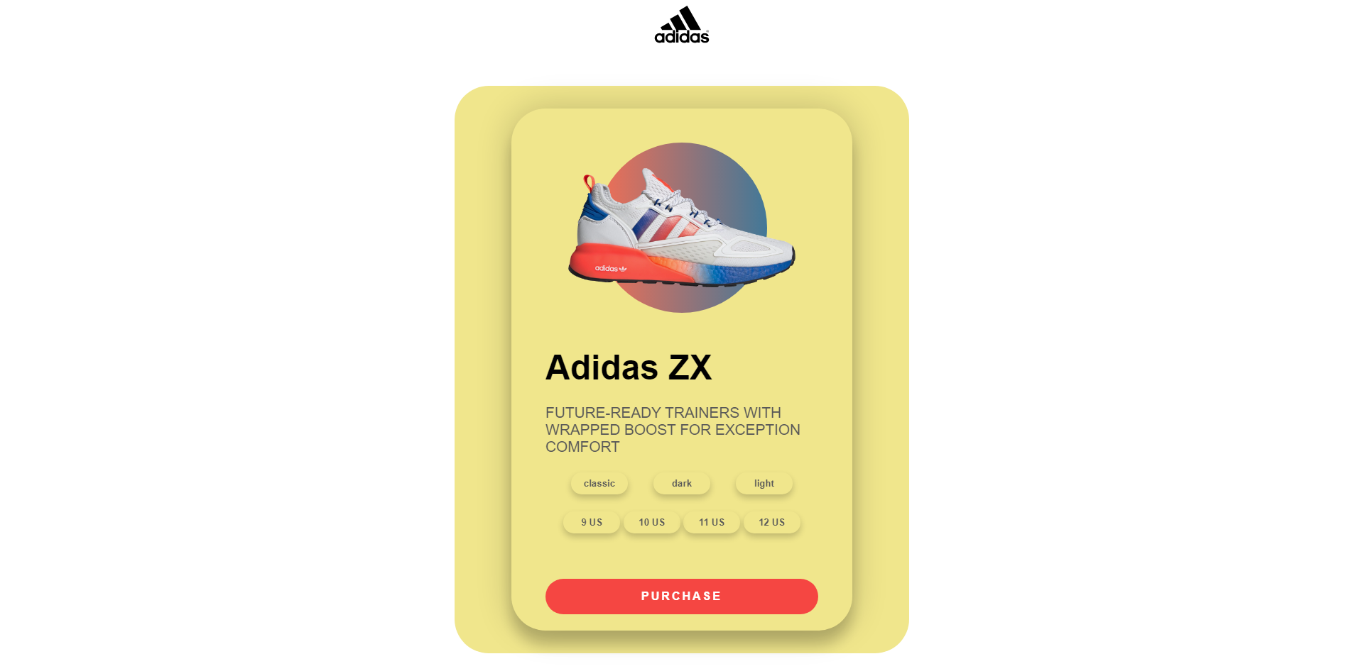 Adidas card